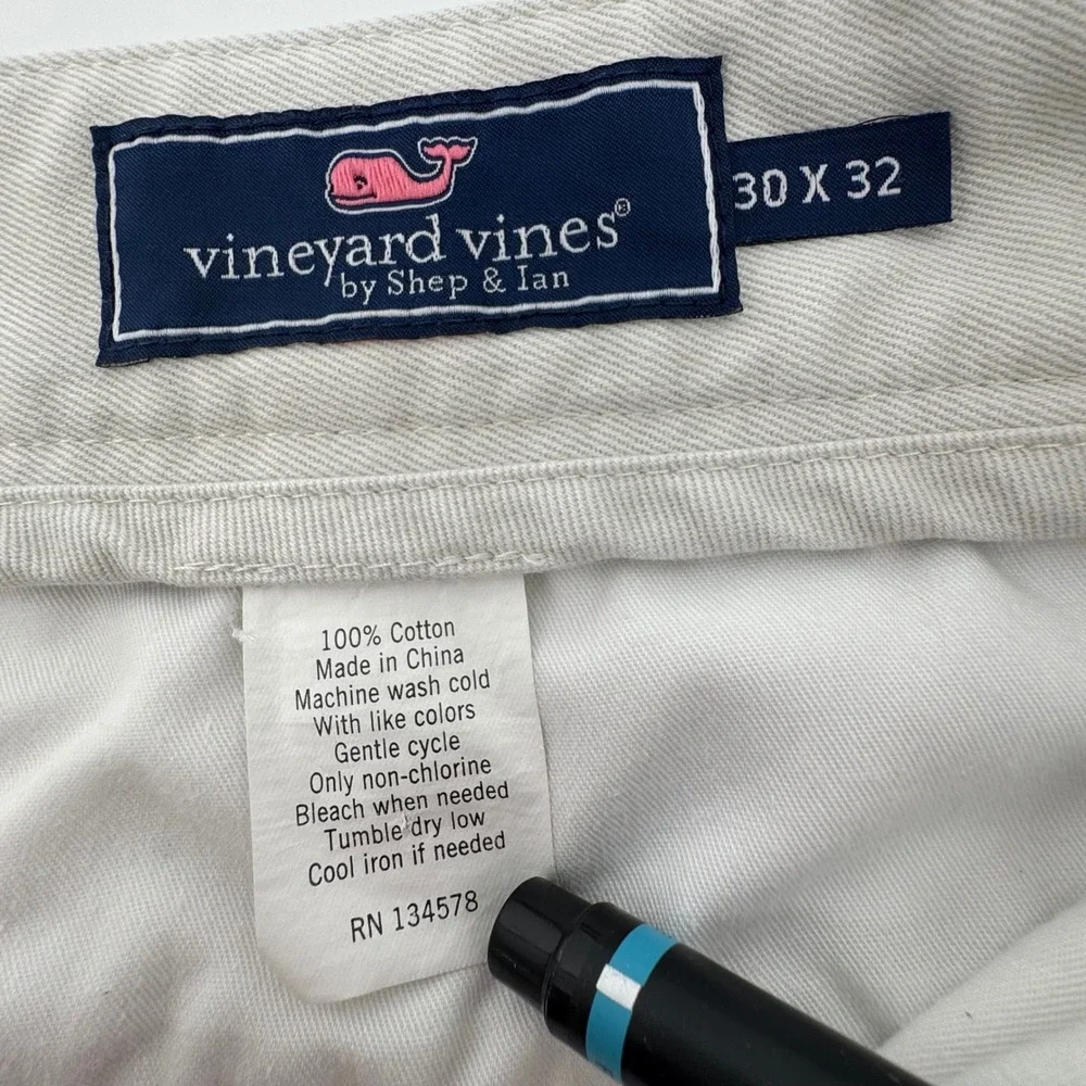 Vineyard Vines measurements waist